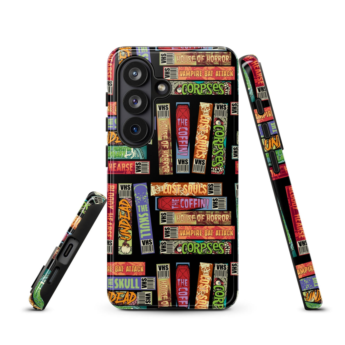 Retro Horror VHS Samsung Case