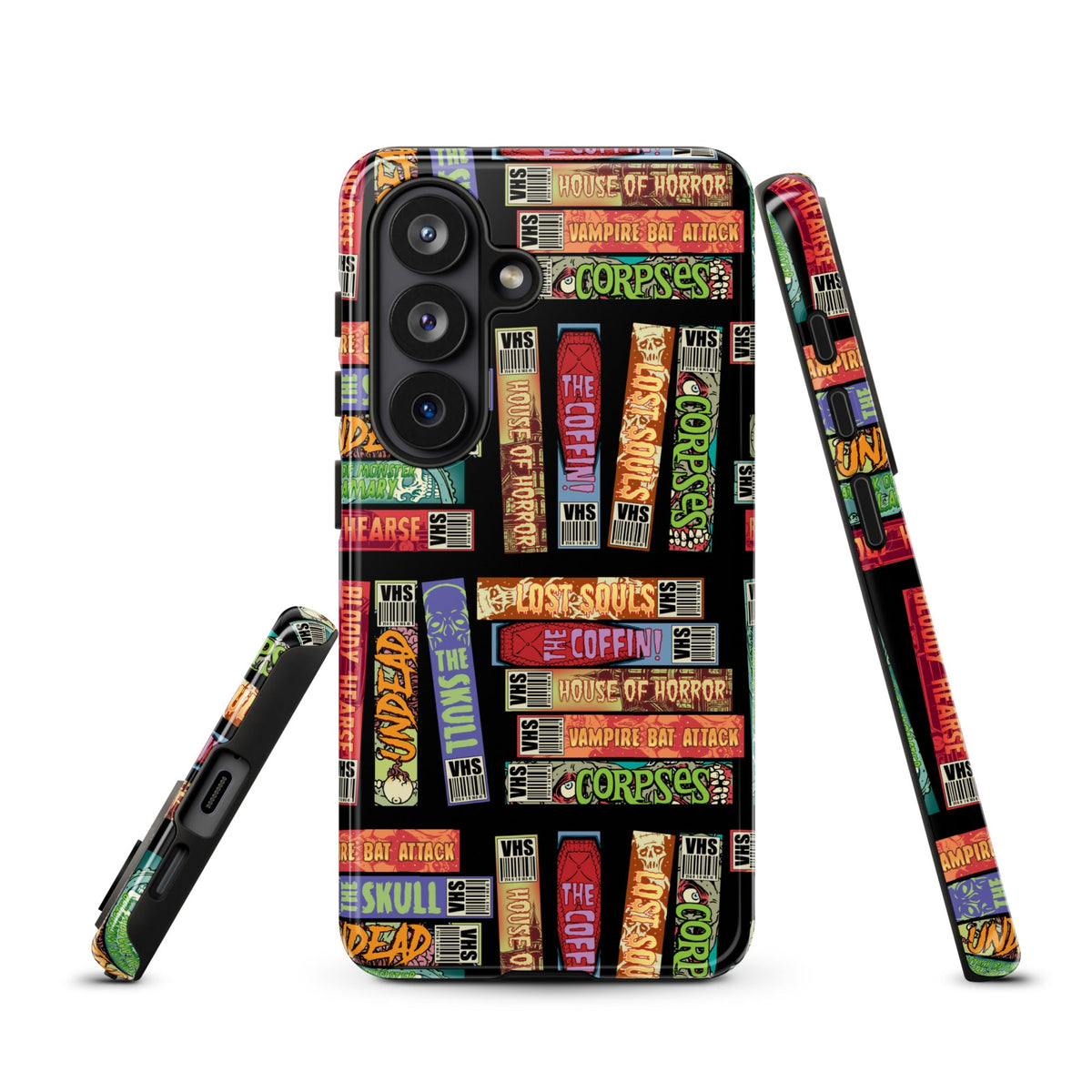 Retro Horror VHS Samsung Case