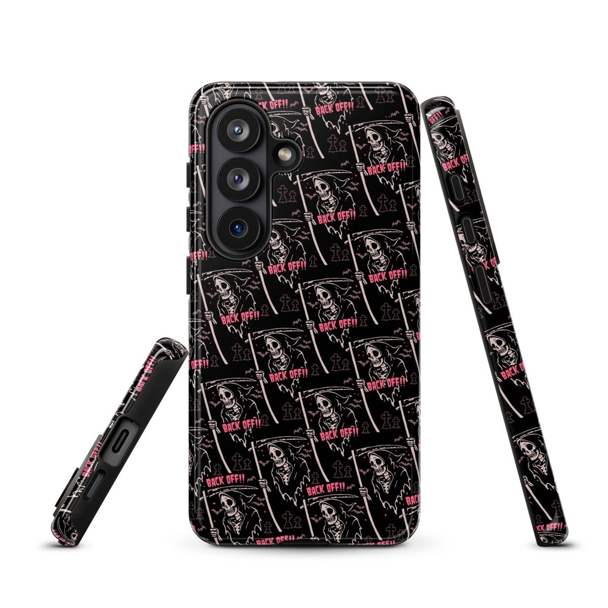 Grim Reaper Back Off Samsung Case