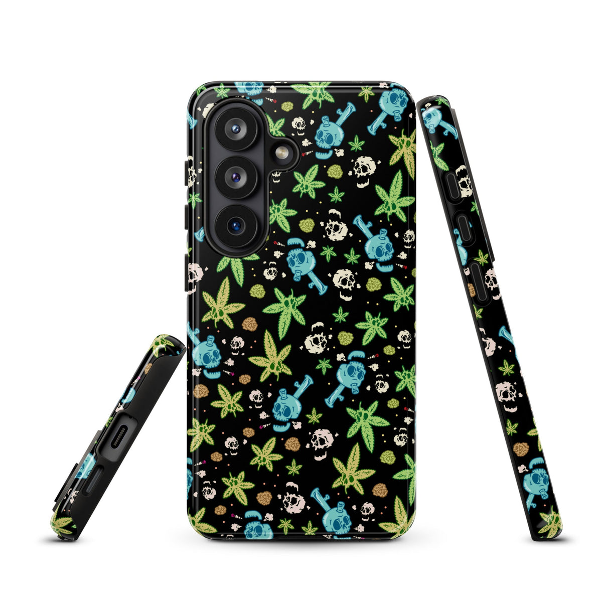 Weed And Skulls Samsung Case