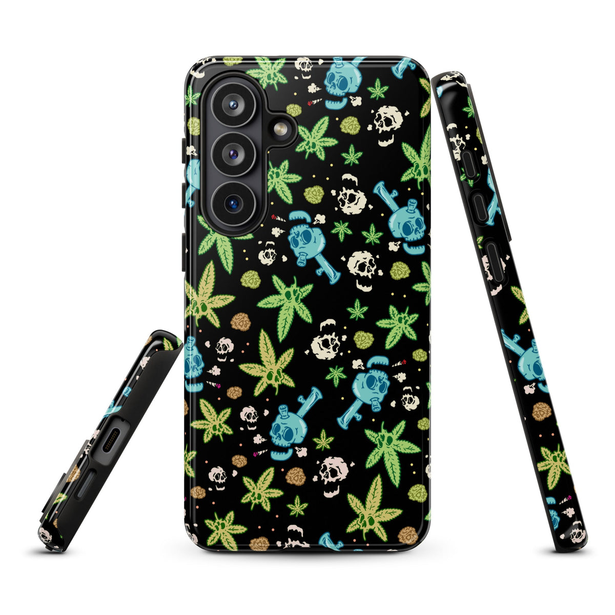 Weed And Skulls Samsung Case