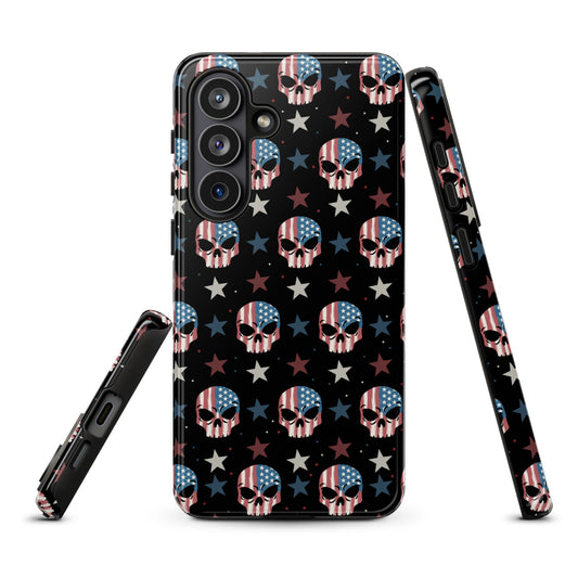 USA Skull Samsung Case