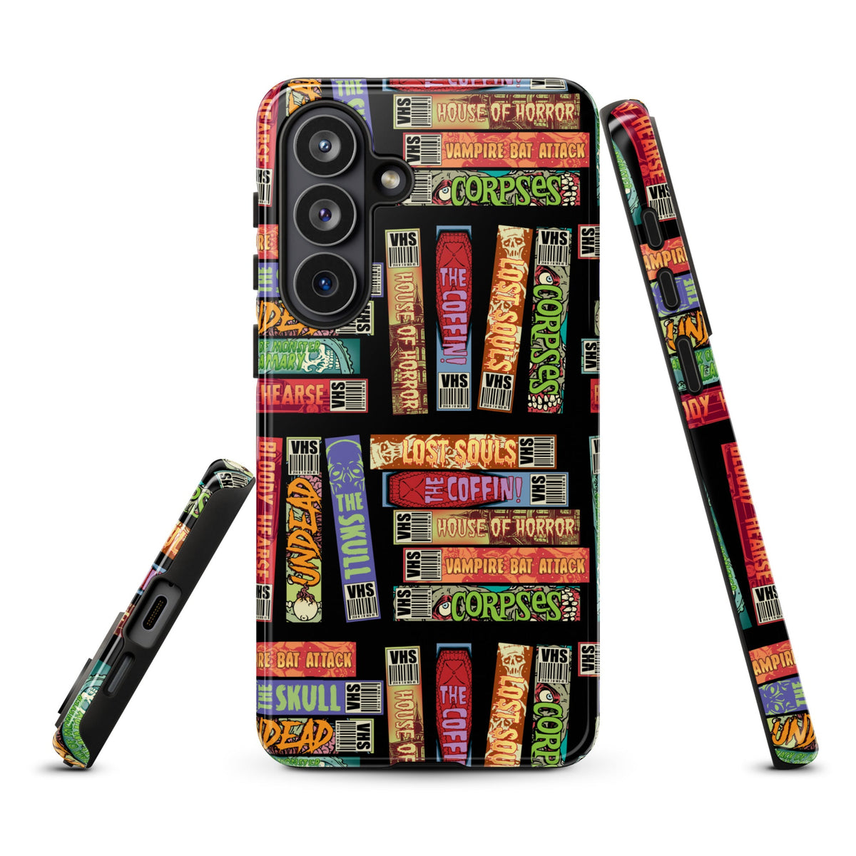 Retro Horror VHS Samsung Case