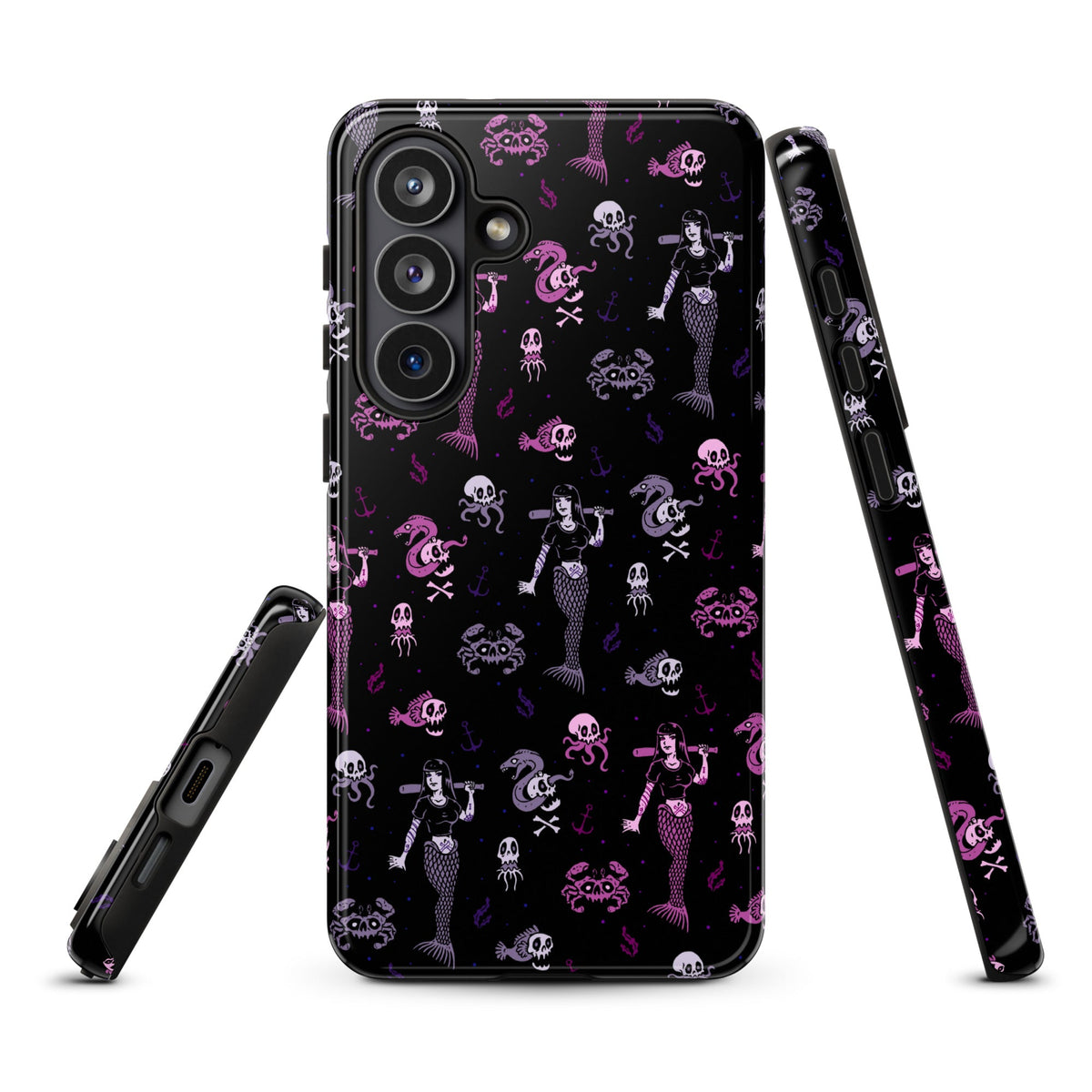 Metal Mermaid Samsung Case