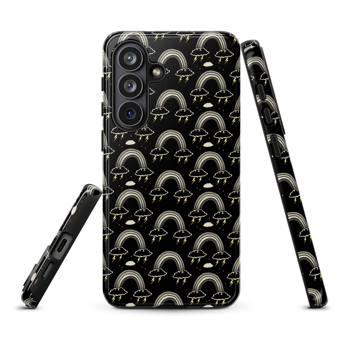 Goth Rainbow Emo Samsung Case
