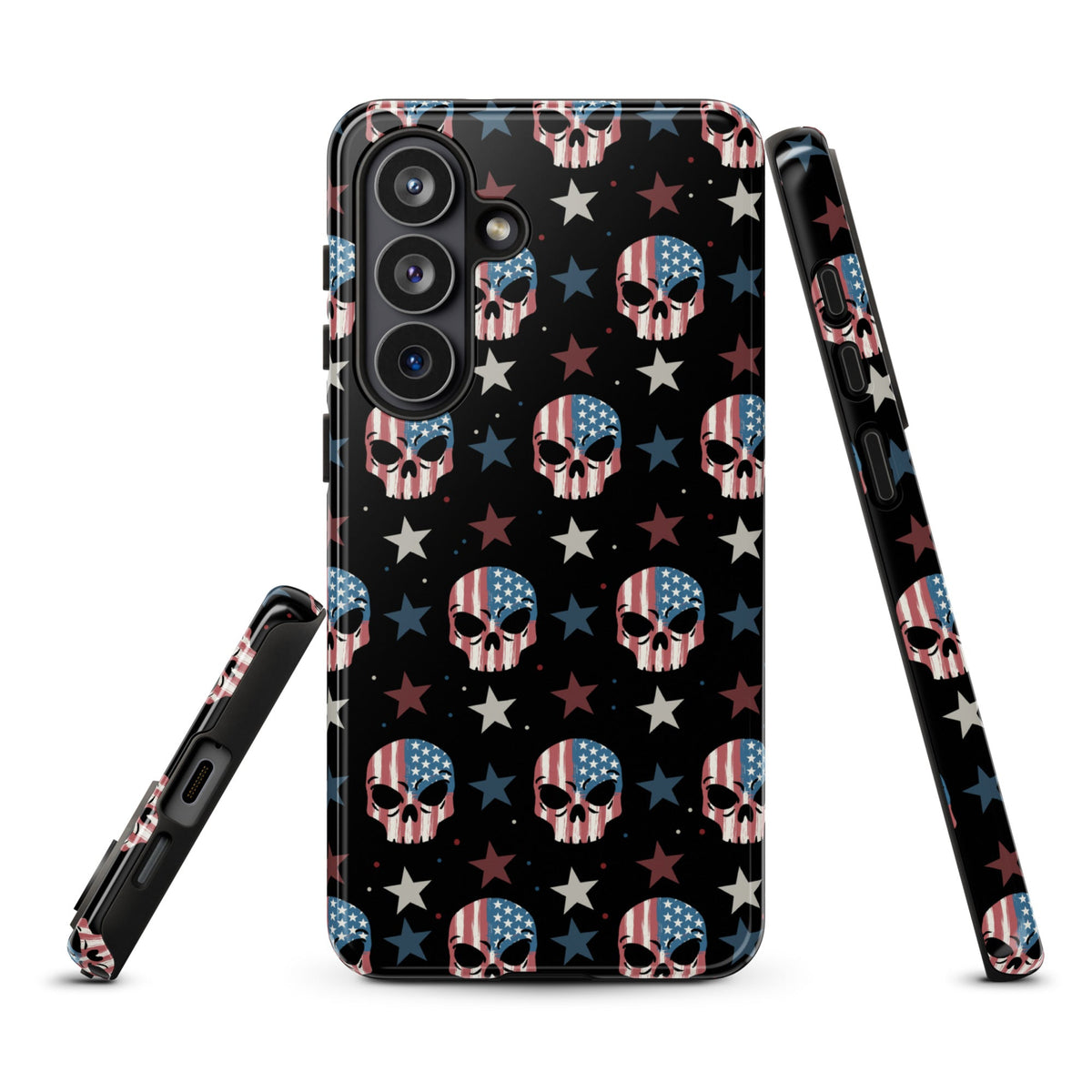 USA Skull Samsung Case
