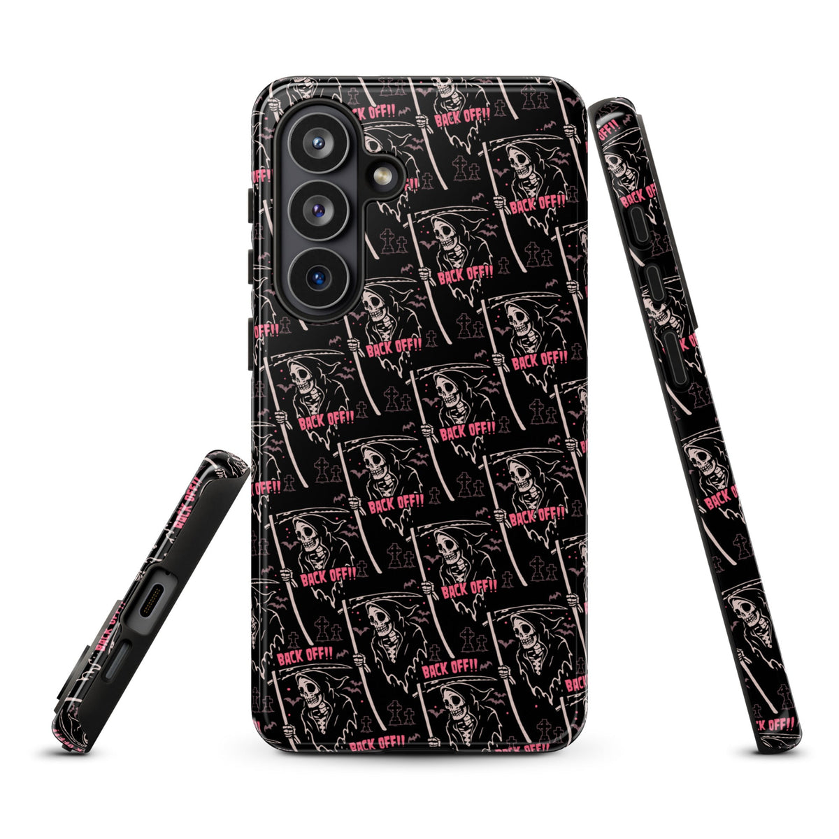 Grim Reaper Back Off Samsung Case