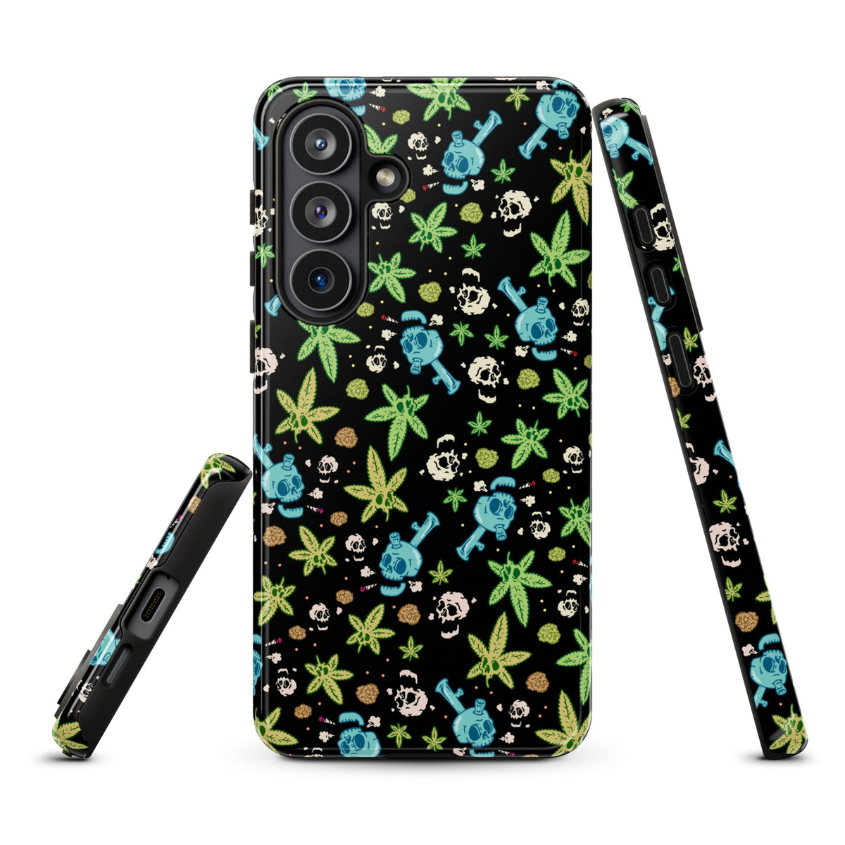 Weed And Skulls Samsung Case