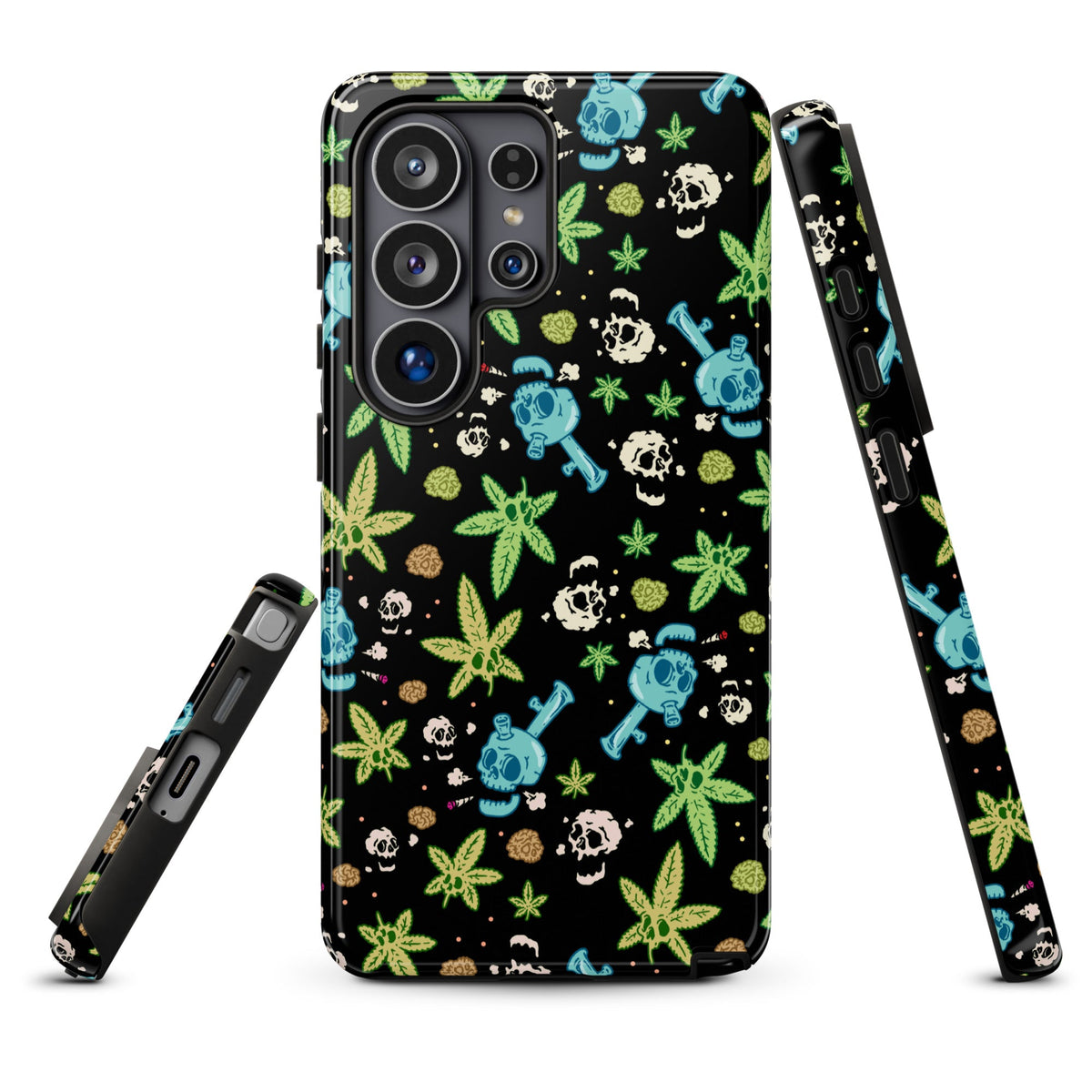 Weed And Skulls Samsung Case