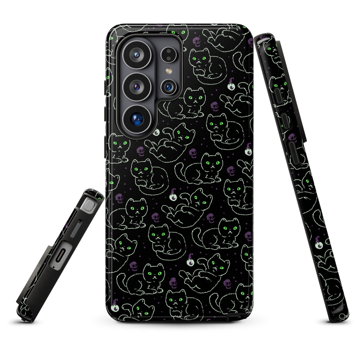 Black Cats Samsung Case