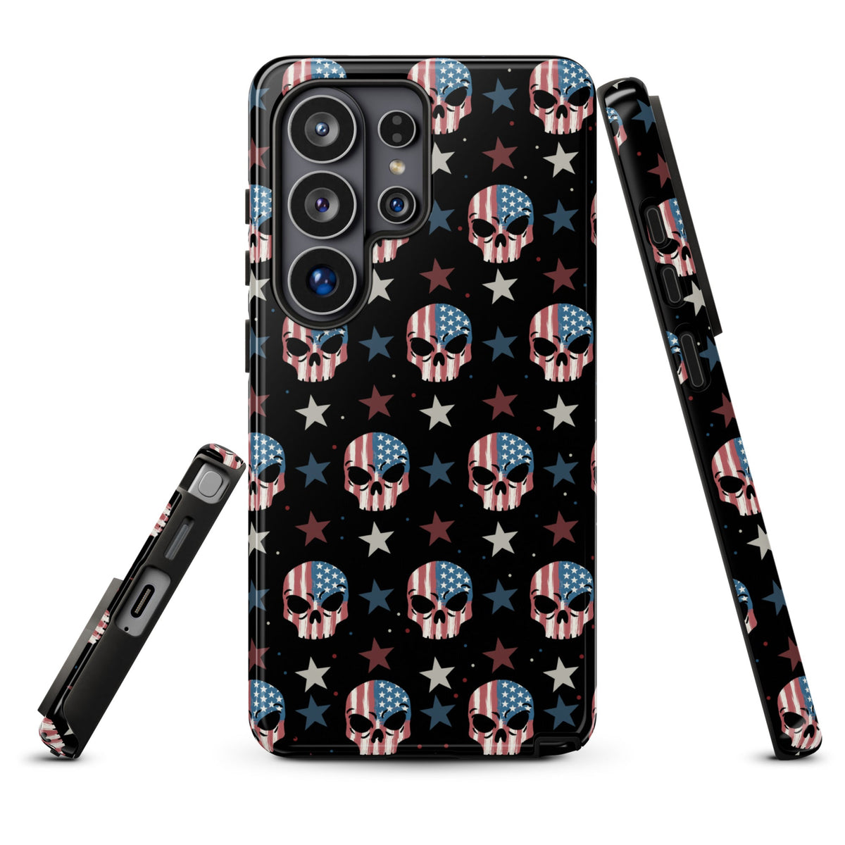 USA Skull Samsung Case