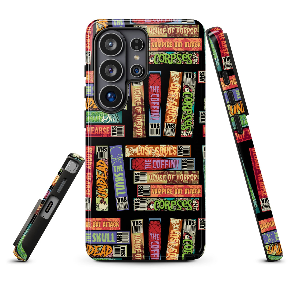 Retro Horror VHS Samsung Case