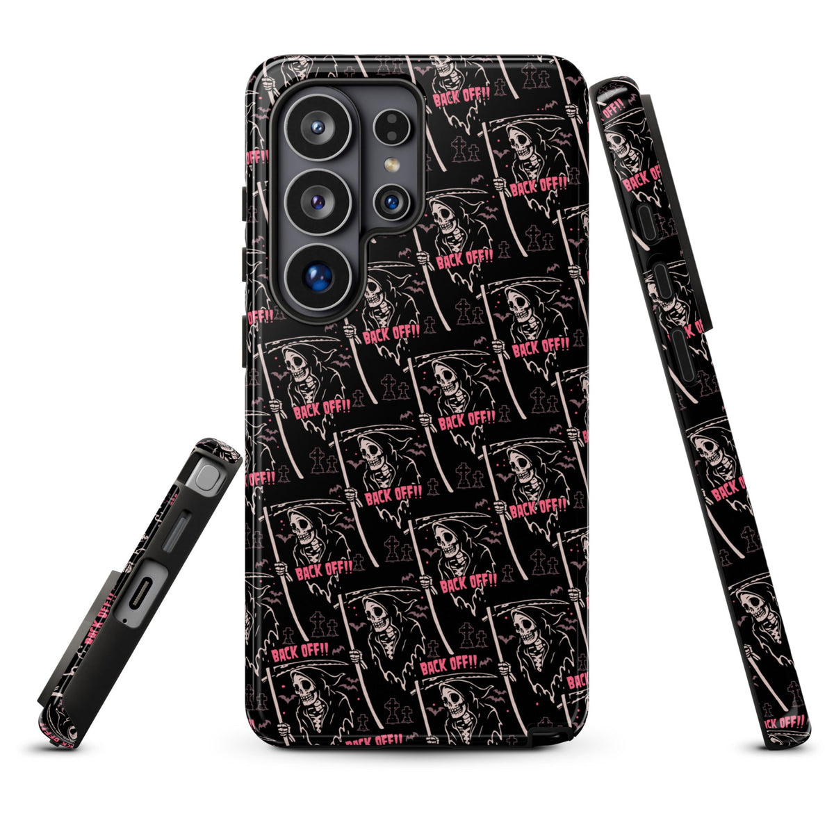 Grim Reaper Back Off Samsung Case