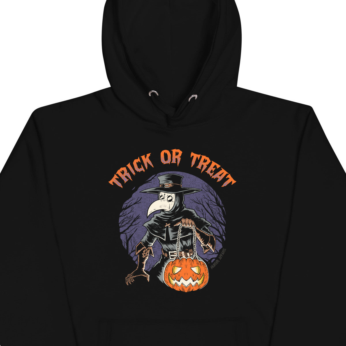 Trick Or Treat Plague Doctor Hoodie