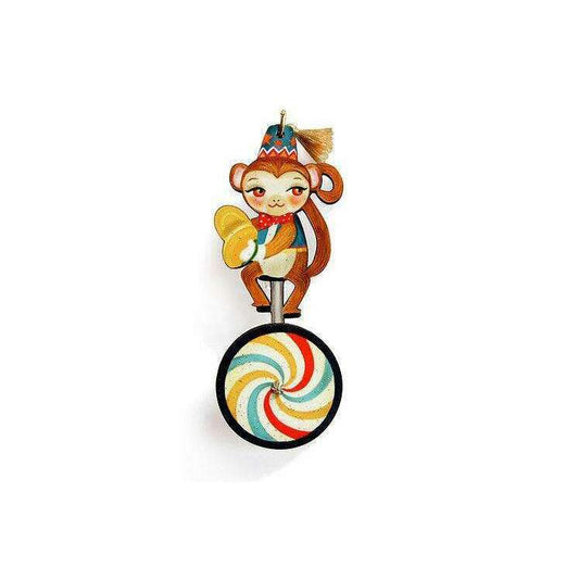 Uni-Cycle Halloween Brooch by Laliblue | PRE-ORDER SHIPS IN 2-3 WEEKS