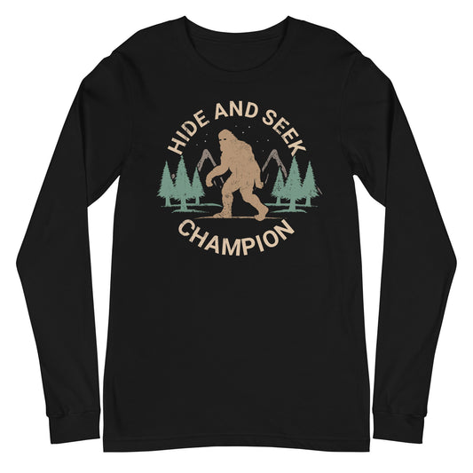 Bigfoot Hide & Seek Champion Long Sleeve Shirt