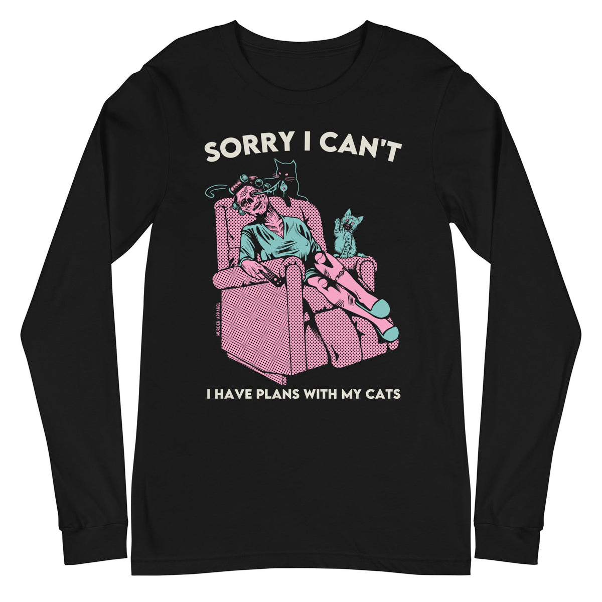 I Have Plans With My Cats Long Sleeve Shirt