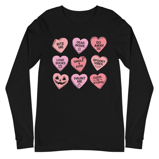 Candy Hearts Long Sleeve Shirt