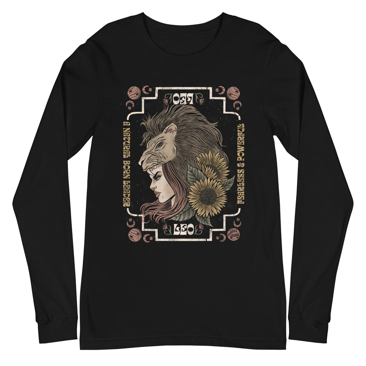 Leo Zodiac Long Sleeve Shirt