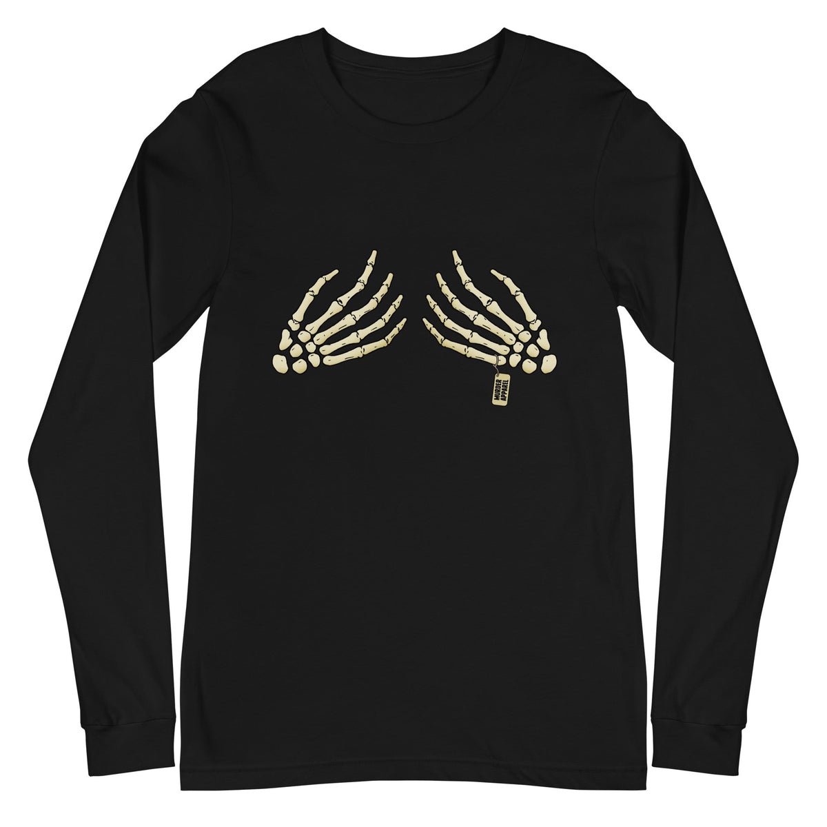 Skeleton Boobs Long Sleeve Shirt