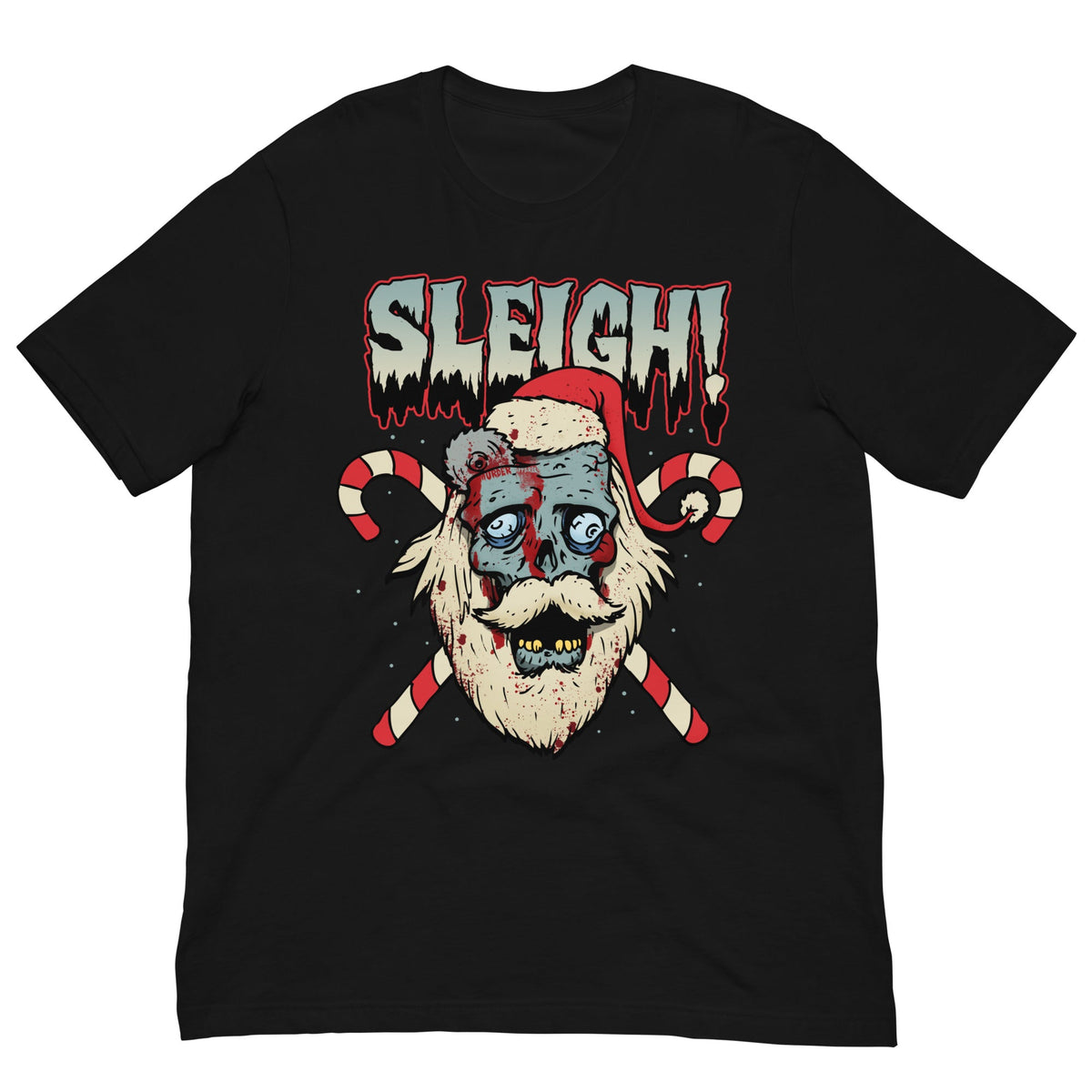 Zombie Santa Sleigh T-Shirt