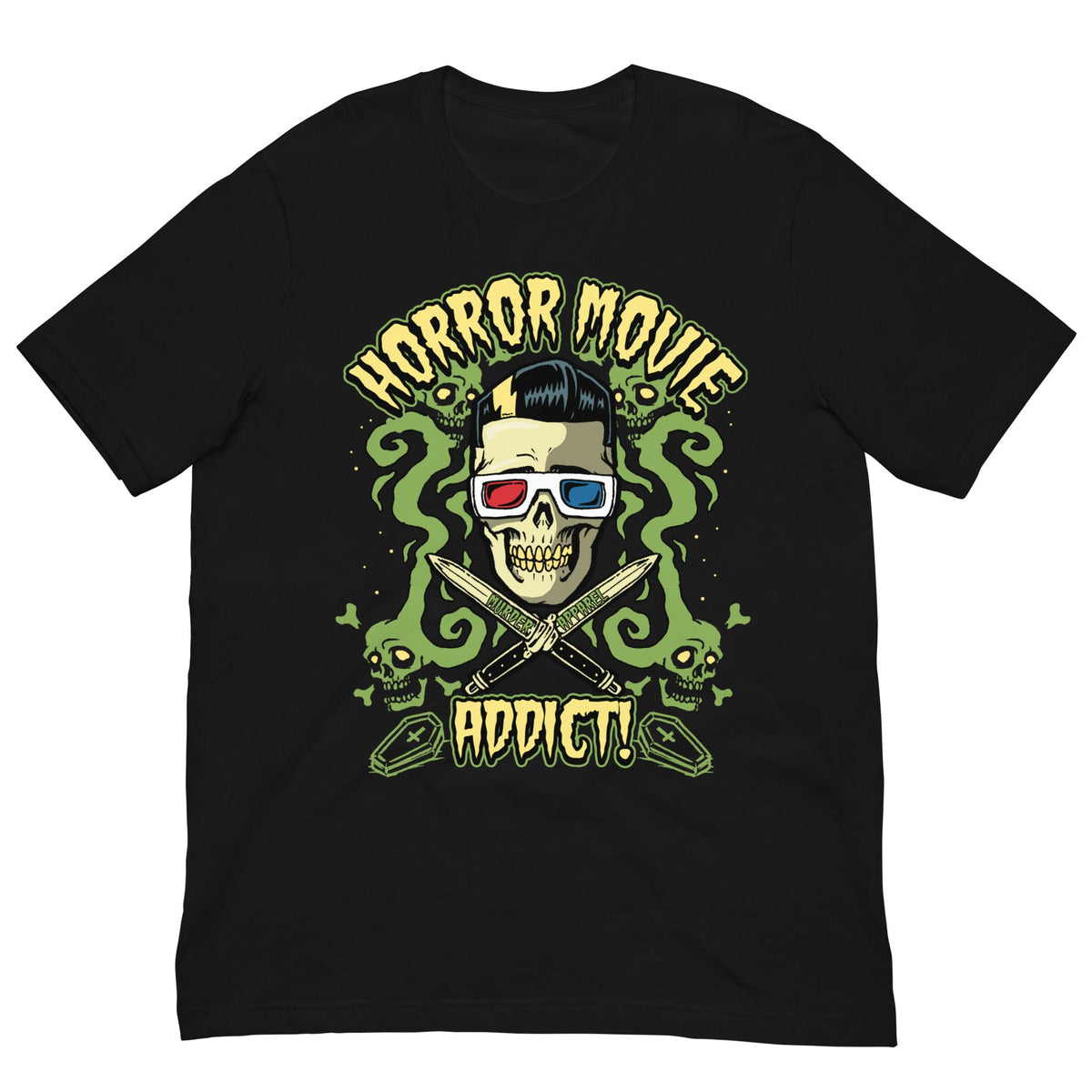 Horror Movie Addict T-Shirt