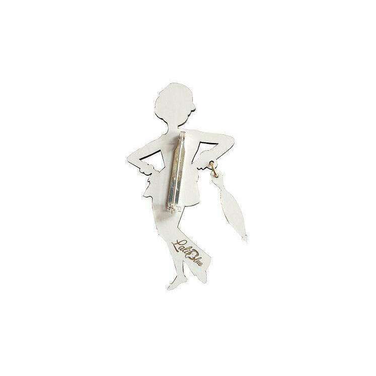 Victor Victoria Halloween Brooch by Laliblue | PRE-ORDER SHIPS IN 2-3 WEEKS
