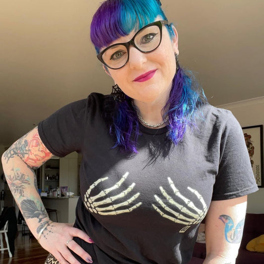 Skeleton Boobs T-Shirt