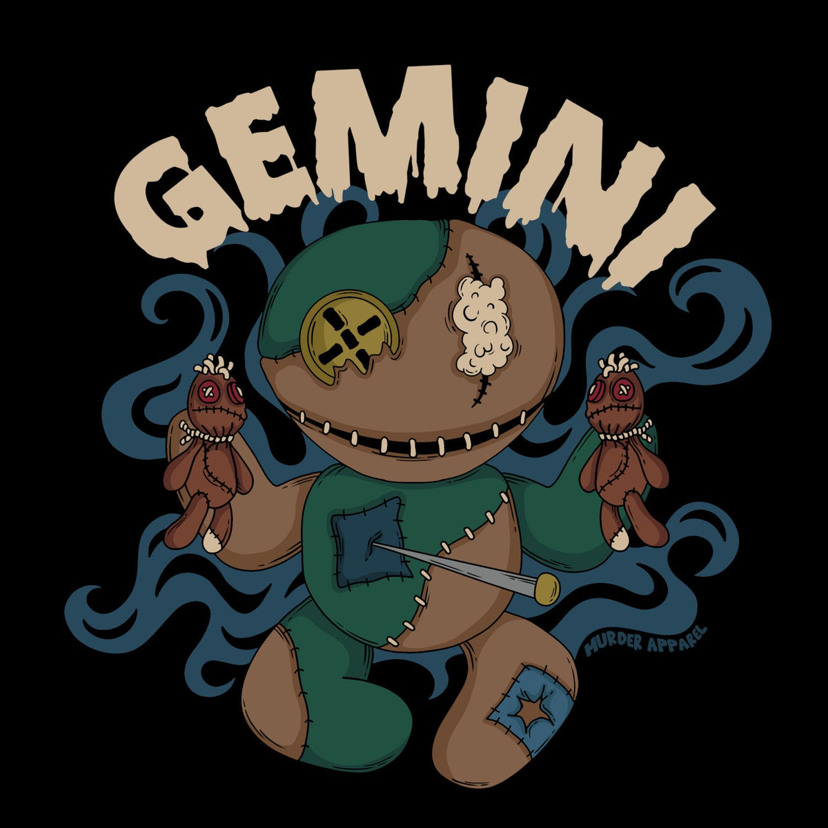 Gemini Voodoo Doll T-shirt