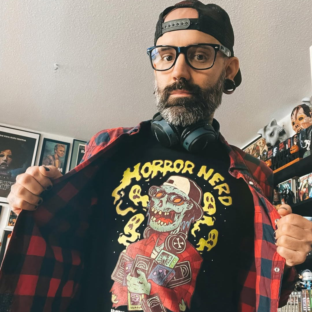 Retro Horror Nerd T-Shirt
