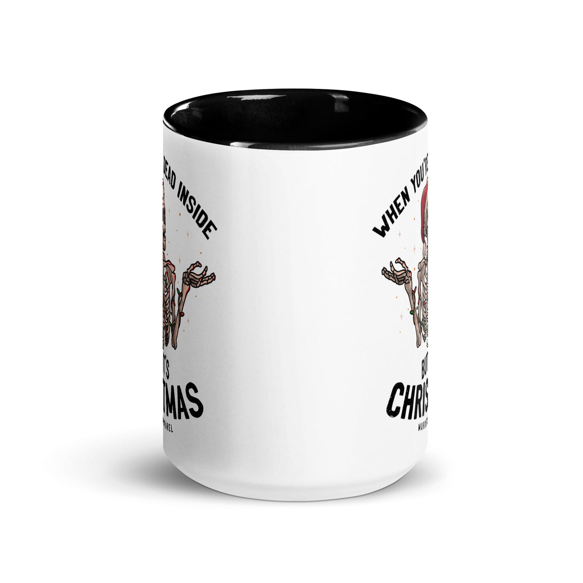 Dead Inside Christmas Mug