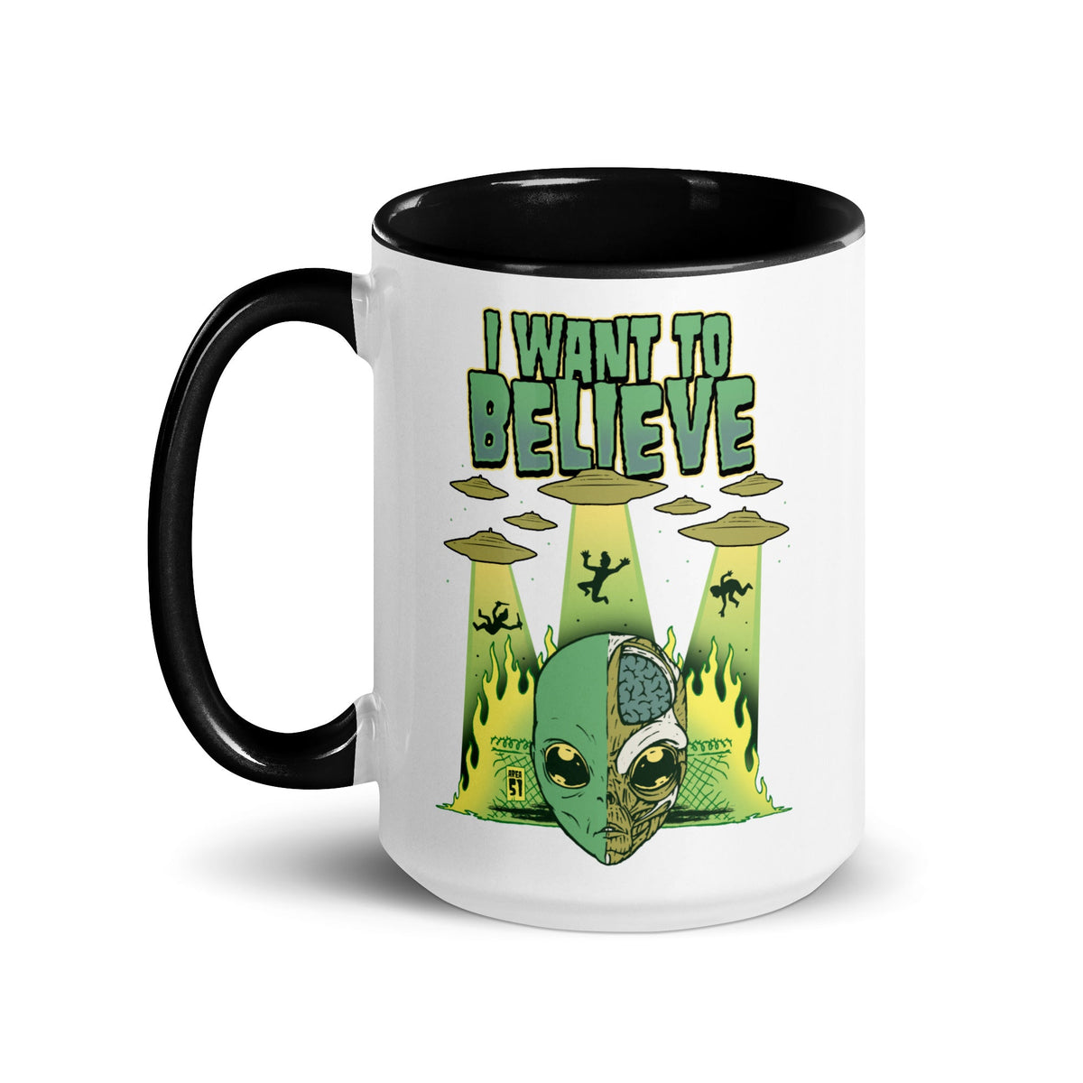 I Want To Believe Alien Mug