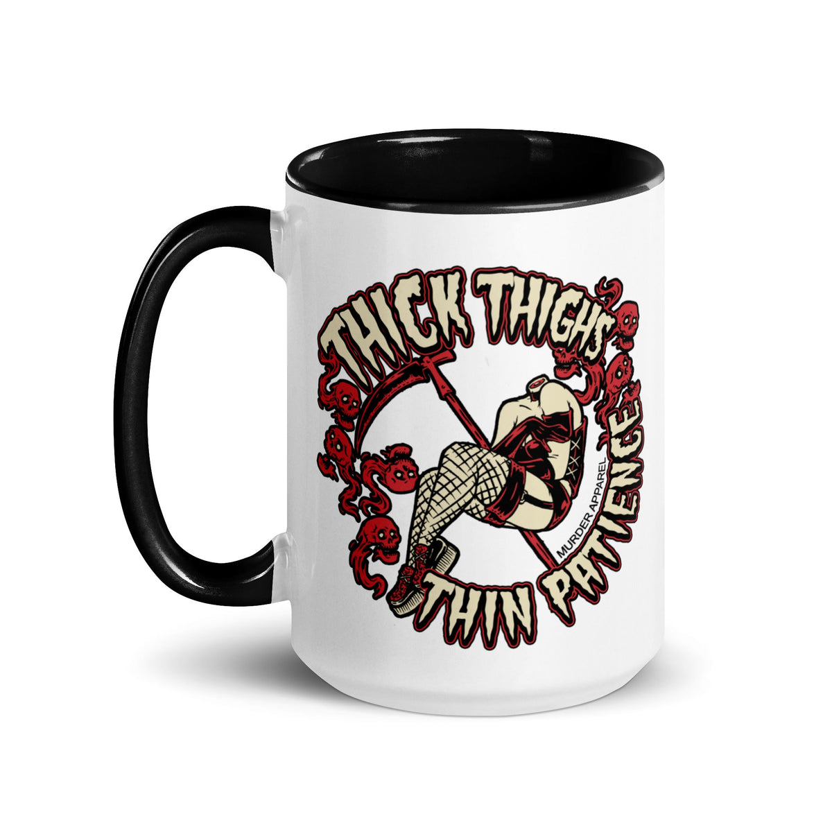 Thick Thighs Thin Patience Mug