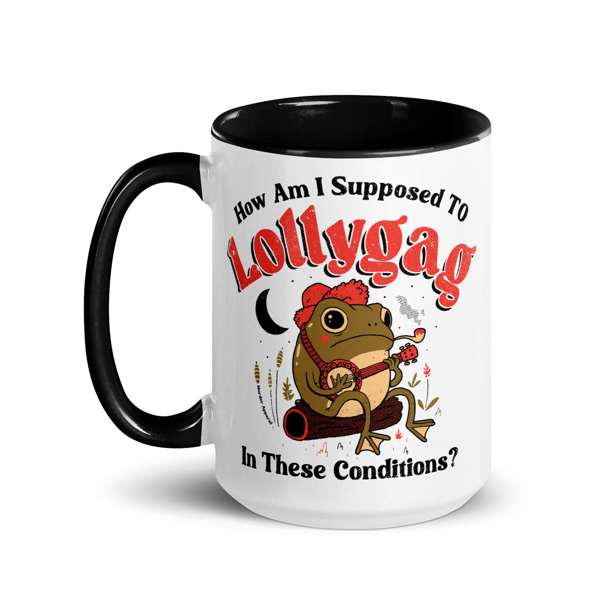 Lollygag Frog Mug