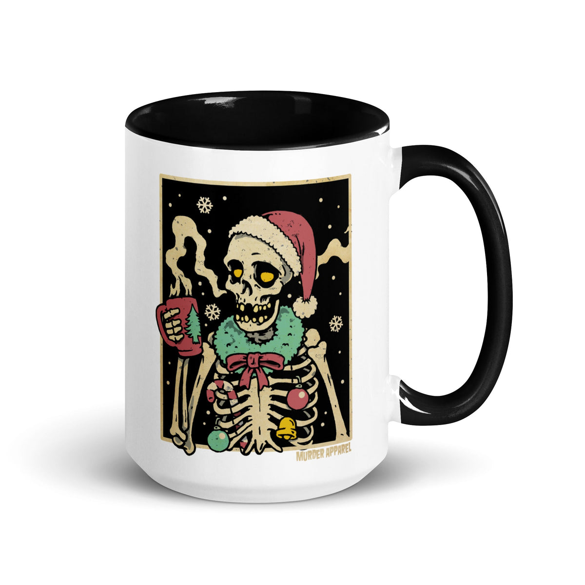 Christmas Coffee Skeleton Mug