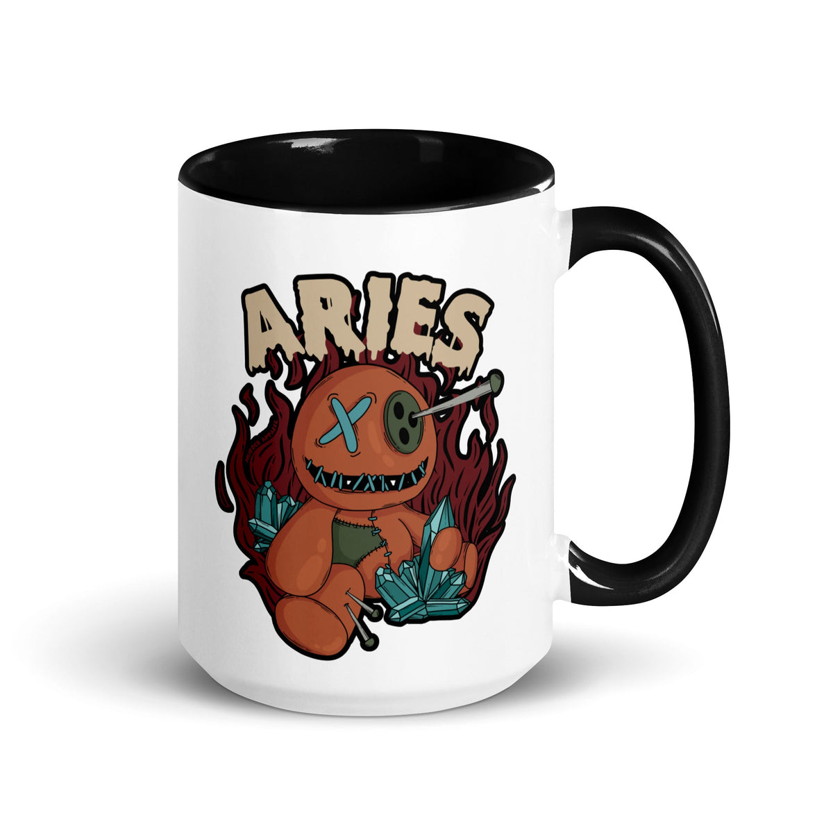 Aries Voodoo Doll Mug