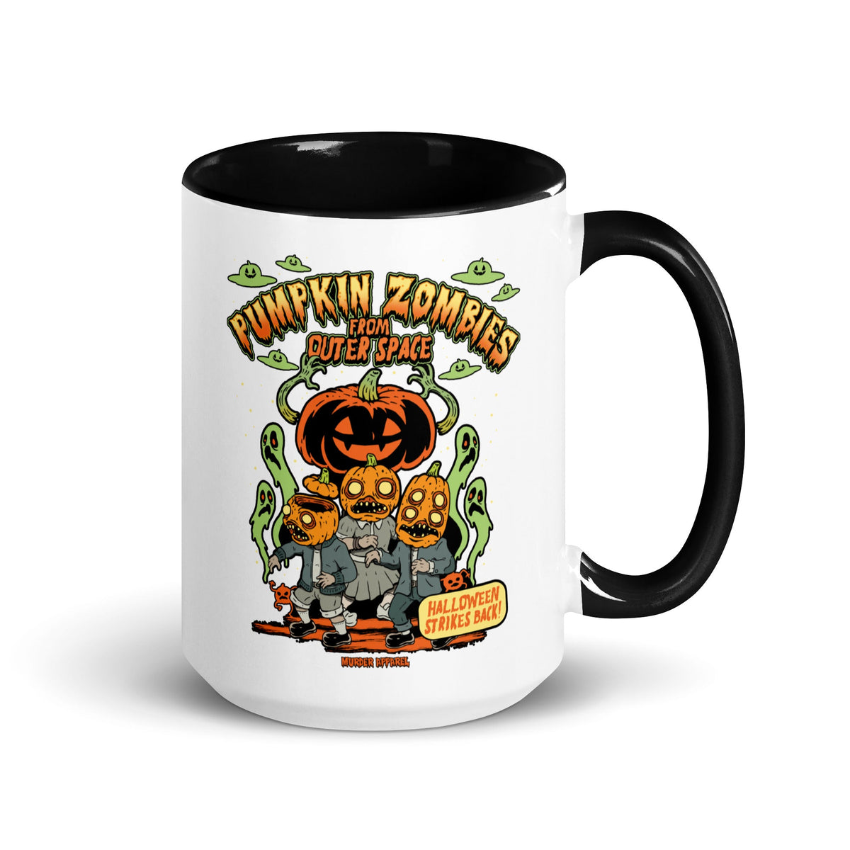Pumpkin Space Zombies Mug