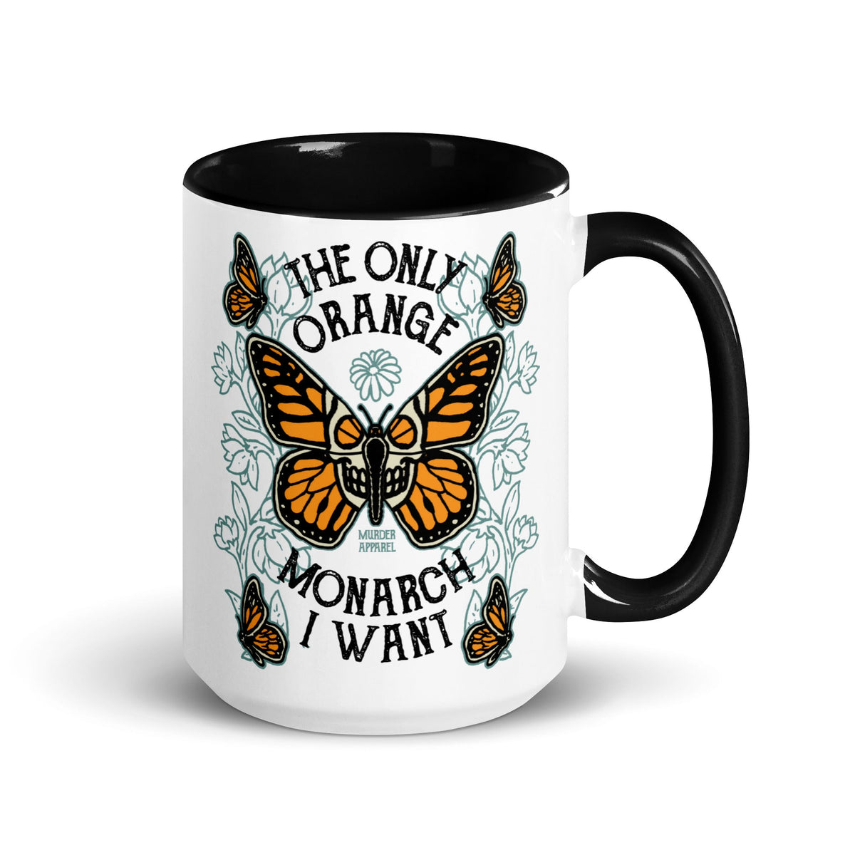 Orange Monarch Mug