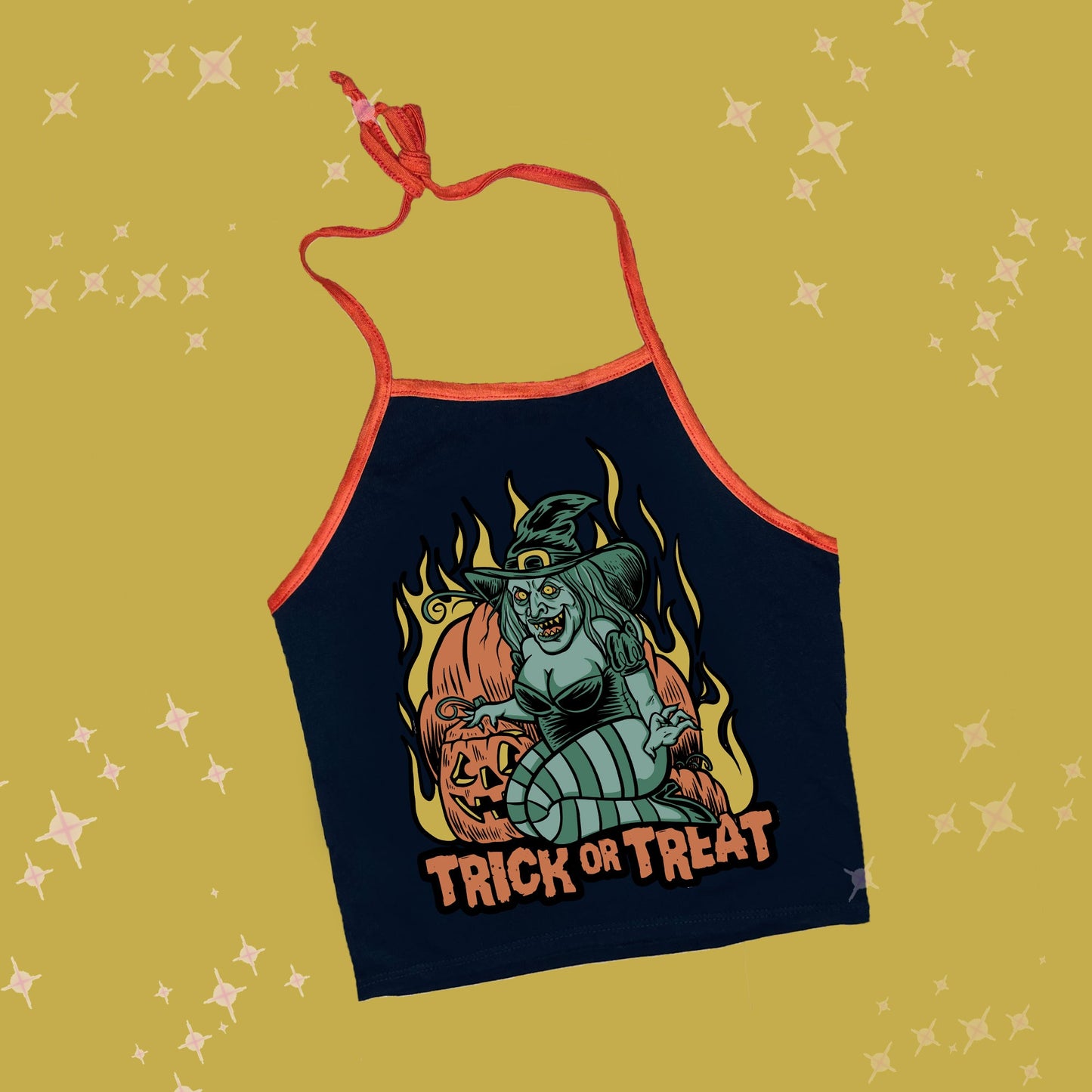 Witch (Trick or Treat) Halter Top