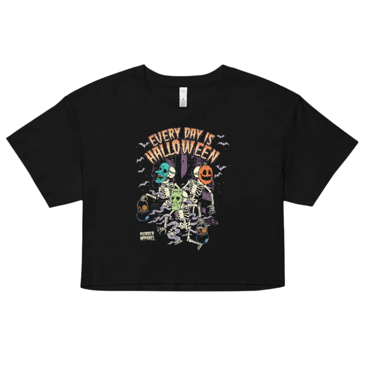Every Day Is Halloween Crop Top