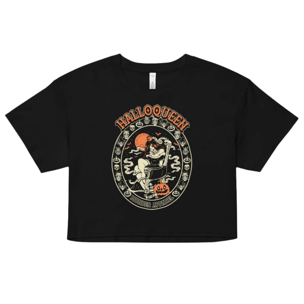 Halloqueen Crop Top