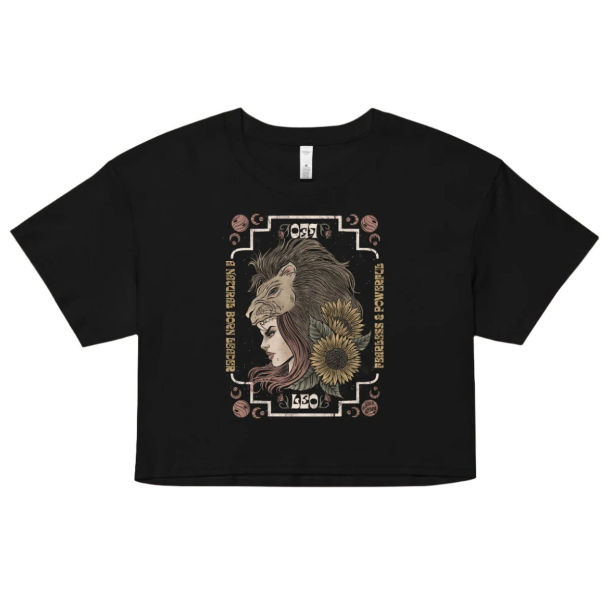 Leo Zodiac Crop Top