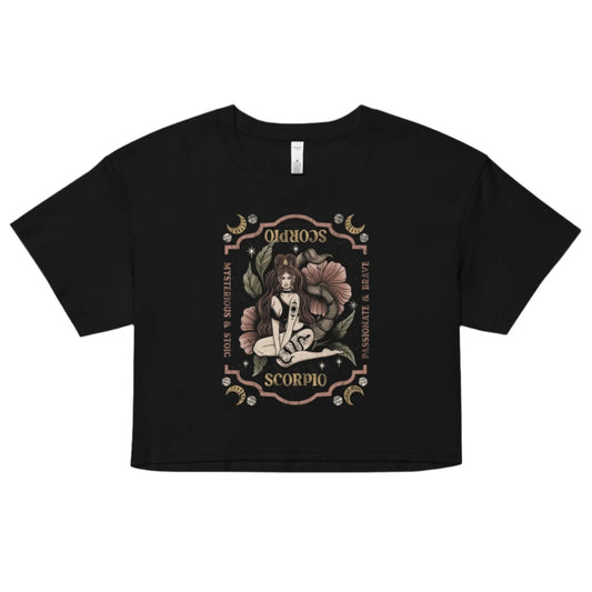 Scorpio Zodiac Crop Top