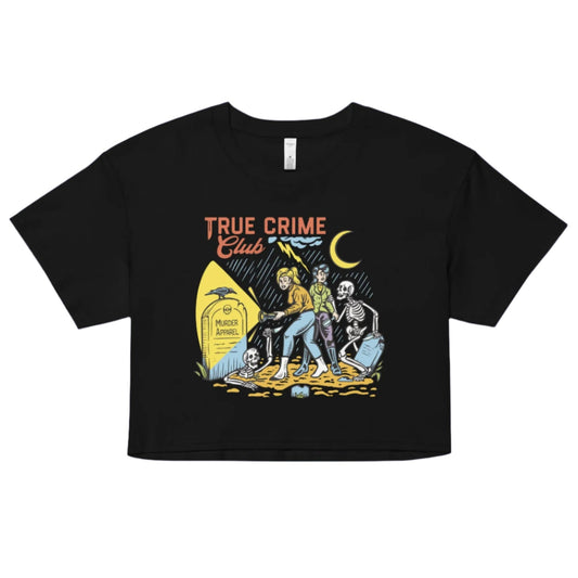 True Crime Club Retro Crop Top