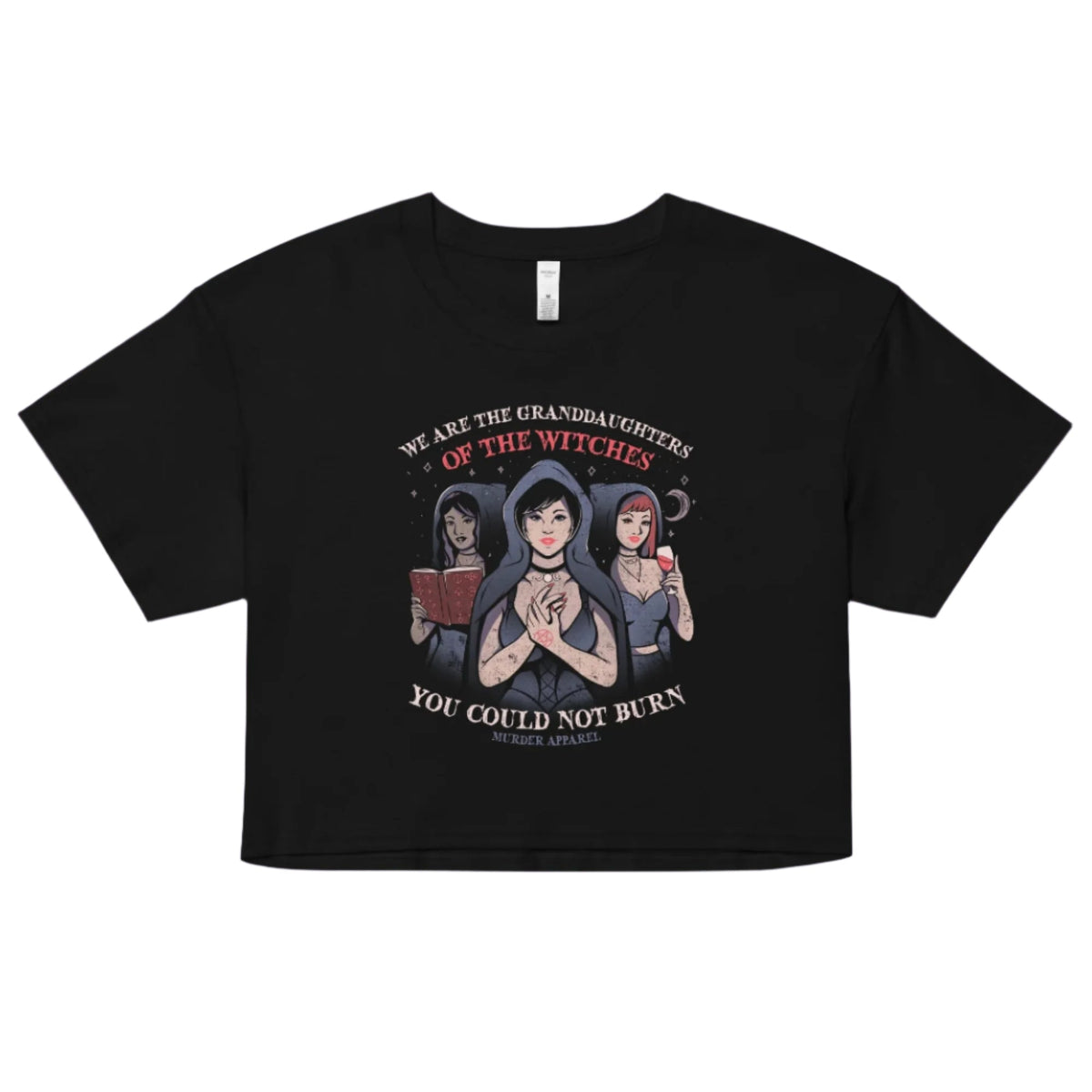 Granddaughters Of Witches Crop Top