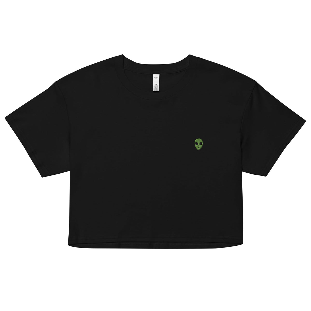 Green Alien Crop Top