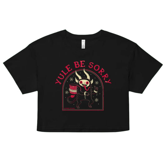 Yule Be Sorry Krampus Crop Top