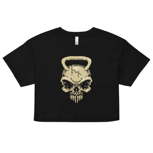 Kettlebell Skull Crop Top