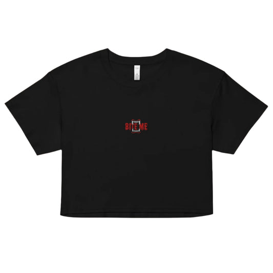 Bite Me Vampire Crop Top