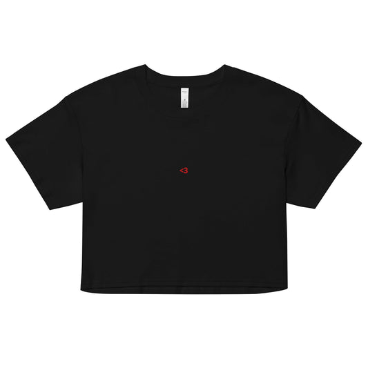 <3 Crop Top